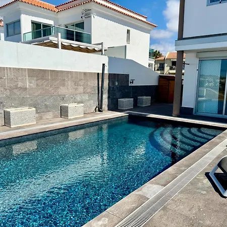 Con Vista Al Mar Y Piscina Privada Villa Costa Adeje (Tenerife)