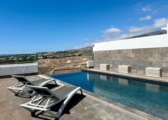 וילה Con Vista Al Mar Y Piscina Privada אדחה